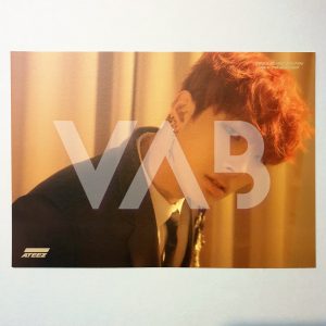 ATEEZ Treasure Ep.Fin All to Action Z Postcard Mingi