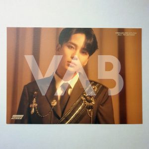ATEEZ Treasure Ep.Fin All to Action Z Postcard Jongho