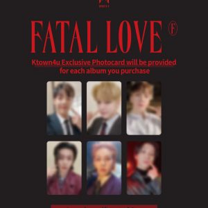 Monsta X - FATAL LOVE [Ktown4U-Exclusive] Pre-Order Benefit Minhyuk