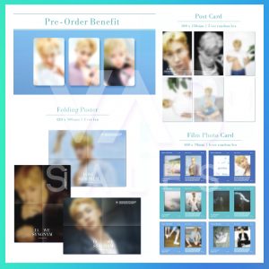 Wonho Love Synonym (#1) Right For Me limited exclusive preorder benefit poster