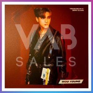 ATEEZ Treasure Ep.2 Zero to One Postcard Wooyoung