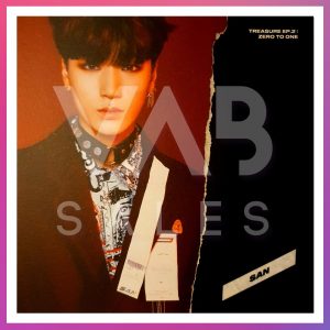 ATEEZ Treasure Ep.2 Zero to One Postcard San