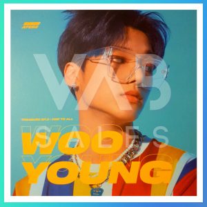 ATEEZ Treasure Ep.3 One to All Illusion Postcard Wooyoung