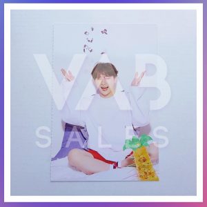 Monsta X Monbebe 4th gen fankit Postcard IM / Changkyun