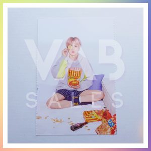 Monsta X Monbebe 4th gen fankit Postcard Minhyuk