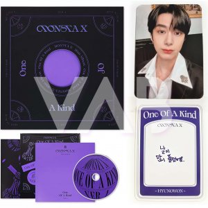 Monsta X ONE OF A KIND ver 1 with Hyungwon photocard and inclusions