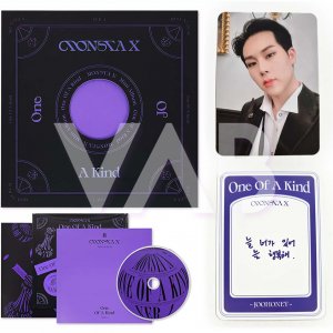 Monsta X ONE OF A KIND ver 1 with Jooheon photocard and inclusions