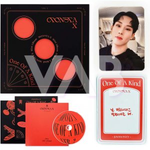 Monsta X ONE OF A KIND ver 3 with Jooheon photocard and inclusions