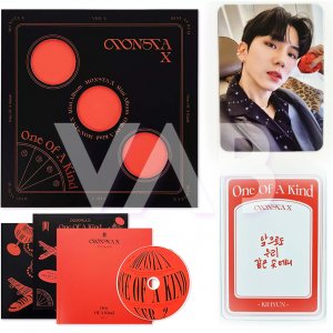 Monsta X ONE OF A KIND ver 3 with Kihyun photocard and inclusions