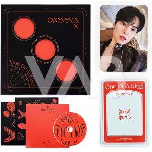 Monsta X ONE OF A KIND ver 3 with Minhyuk photocard and inclusions