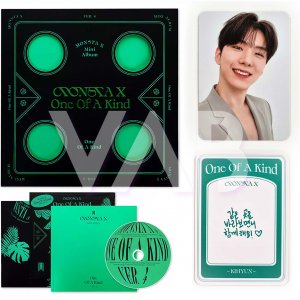 Monsta X ONE OF A KIND ver 4 with Kihyun photocard and inclusions