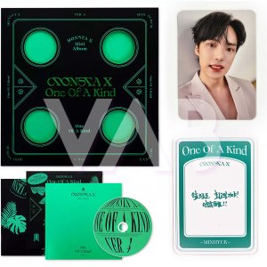Monsta X ONE OF A KIND ver 4 with Minhyuk photocard and inclusions