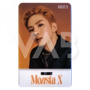 Monsta X No Limit Soundwave Lucky Draw Transparent Kihyun